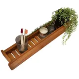 Destiny Wandboard SPA & LIVING, 64x13x10 cm, Teak
