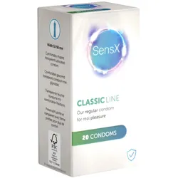 «Classic Line» klassische Kondome mit verbesserter Passform (20 Kondome) 20 St