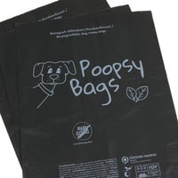 GREENBOX Poopsy Bags biologisch abbaubare Hundekotbeutel Kotbeutel für Hunde reißfest & feuchtigkeitsbeständig Hundebeutel aus nachwachsenden Rohstoffen 18 Rollen