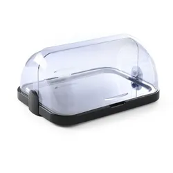 Hendi Rolltop Präsenter transparent für gekühltes Buffet
