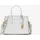 Michael Kors Laila Small Henkeltasche Leder White