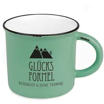 Grafik-Werkstatt Kaffeetasse 0,4 l Grün 3 St.