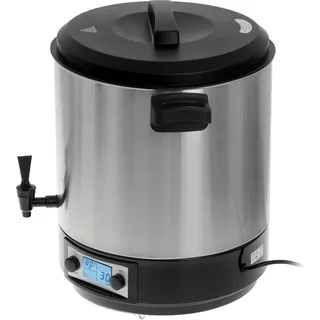 Adler AD 4496 Einkochautomat, 28L, 2600W, Edelstahl, LCD Timer - Silber