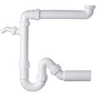 Franke Siphon 1 1/2 Kunststoff weiß