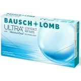 Bausch + Lomb Ultra, sphärische Premium Monatslinsen, Kontaktlinsen weich, 3 Stück BC 8.5 mm / DIA 14.2 / +1.50 Dioptrien