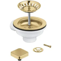 Grohe Universal Ablaufgarnitur mit Excenter für 1 Becken, 40400GN0,