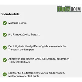 Trutzholm Bordsteinrampe 2t