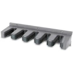 Werkzeughalter, Multi Holder für Gartengeräte, 5 Halterungen, grau-schwarz, 31x10,5x7cm