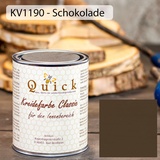 Kreidefarbe Shabby Chic Nostalgie Landhaus Vintage - Schokolade - 1L