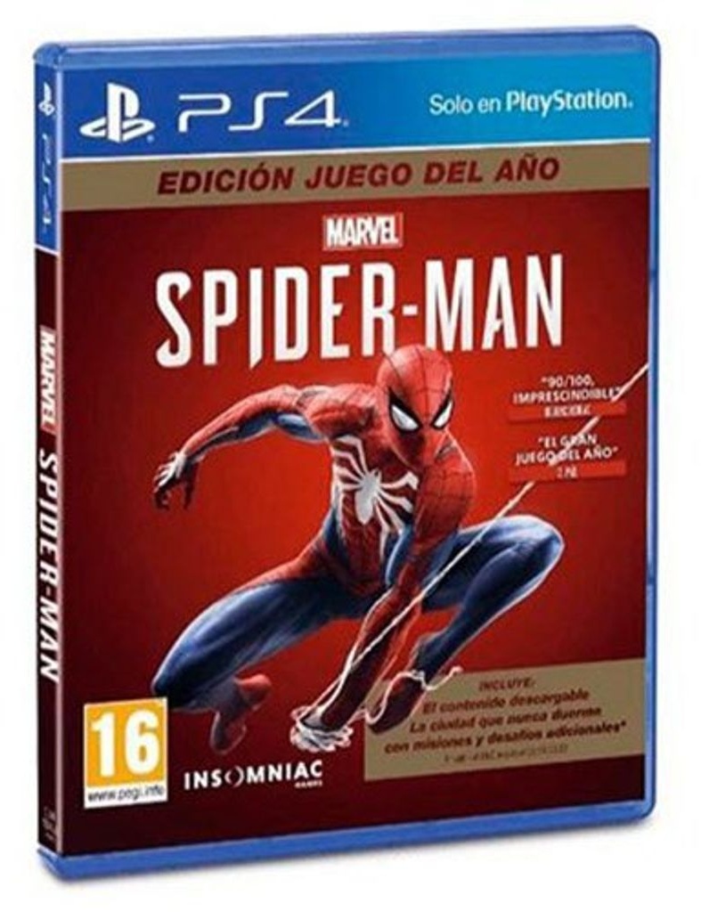 Sony Marvel Spider Man Goty Ps4 Europe PAL