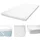 MCW Topper 6 cm 140 x 200 cm weiß