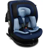 CARETERO Autositz Kinder Autokindersitz Mokki, ISOFIX, 40-150cm, Marineblau - Marine