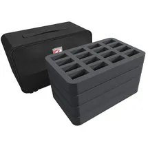 FELDHERR MINI Plus Figuren Tasche 64 Fächer