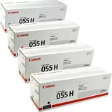 Canon 4 Canon Toner 055H Multipack K C M Y 4-farbig