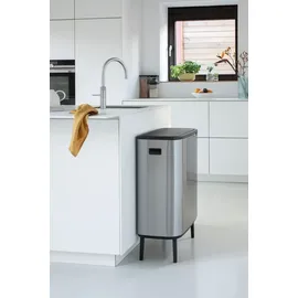 Brabantia Bo Touch Bin Hi 60 l matt steel fingerprint proof