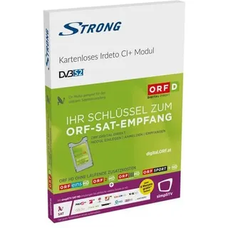 Strong SimpliTV SAT Modul Cardless CI+ Modul mit integrierter Micro-Sat-Karte - ...