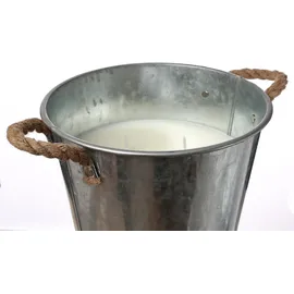 MARELIDA XL Duftkerze Citronella im Metalleimer mit Deckel 3-Docht