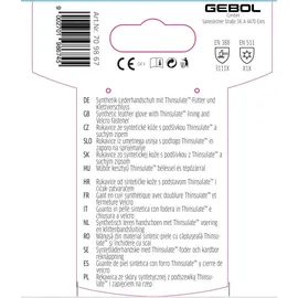 Gebol Handschuh Master Thermo