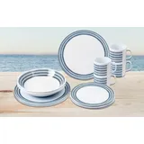 Brunner 0830160N.C6T Geschirr-Set, 16-teilig Bluebay 4-teilig