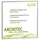 Signsystems® Türschild New Age Metall silber 12,0 x 12,0 cm, 1 St.
