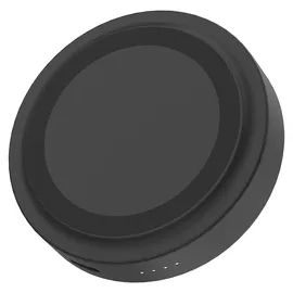 CELLY MAGPB3000BK, 3000 mAh, Kabelloses Aufladen, Schwarz - Schwarz