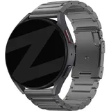 Bandz Fossil Gen 5 Armband Titan für Fossil Gen 5 - Graphit - Butterfly-Verschluss