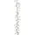 Creativ green Winterliche Kunstpflanze 180 cm silber