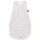 Träumeland S0300302 Sommerschlafsack LIEBMICH aus Tencel, Design weiß mit grauen Sternen, Größe 60 cm, mehrfarbig