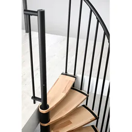 Minka Spindeltreppe Luna 38 305,5 cm Holz Weiß