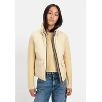 CAMEL ACTIVE Kurze Steppweste aus recyceltem Polyester Vanille, |