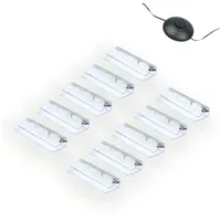 Kalb LED Glaskantenbeleuchtung LED Glaskantenbeleuchtung Clip Set 3000K/5000K Transparent