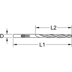 Spiralbohrer BERYLLIUMplus ø12mm