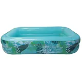 SWIM ESSENTIALS Rechteckiger Swimming Pool 200 cm Tropical 211 x 132 x 46 cm EINHEITSGRÖSSE