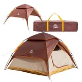 TALK-POINT Automatik-Campingzelt Pop-Up Zelt 3-4 Personen