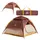 TALK-POINT Automatik-Campingzelt Pop-Up Zelt 3-4 Personen