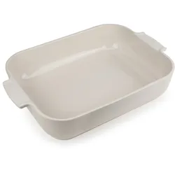 PEUGEOT rechteckige Auflaufform APPOLIA 40 cm ecru