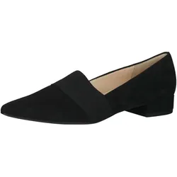 Pumps HÖGL "Högl Pumps Veloursleder", Damen, Gr. 35, schwarz, Veloursleder, casual, Schuhe