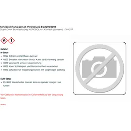 Dupli Color Klarlack Transparent 0,4 l