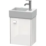 Duravit Waschtischunterschrank wandhängend „Brioso“ 36,4 × 44,2 × 23,9 cm, in Weiß Hochglanz