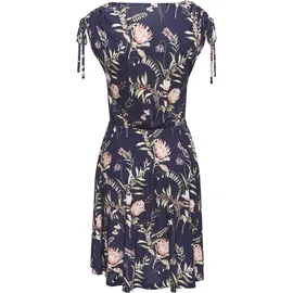 VIVANCE Jerseykleid Shirtkleid Blumenprint Rosa 38