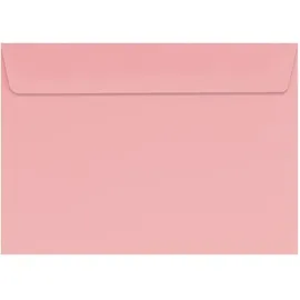 Livepac Office 50 farbige Briefumschläge / Din C6 / Farbe: rosa
