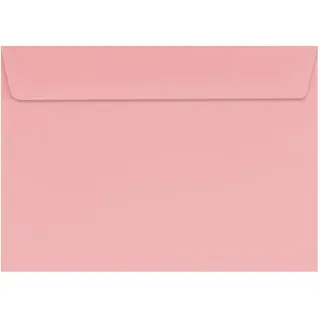 Livepac Office Briefumschlag 50 farbige Briefumschläge / Din C6 / Farbe: rosa