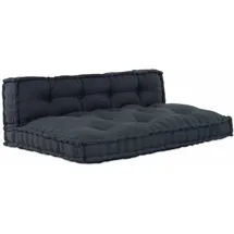 vidaXL Palettenkissen Mit Rückenstütze Anthrazit Stoff Vidaxl 960672