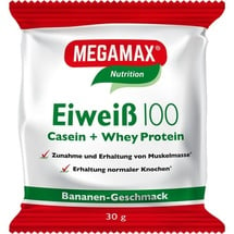 MEGAMAX Eiweiß 100 Banane Pulver 30 g