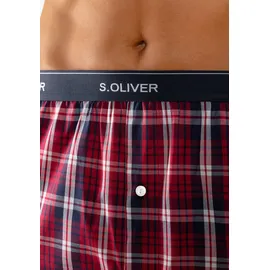 s.Oliver Webhose kariert Rot 48/50 (M)