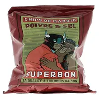 Superbon Chips Poivre & Sel, 135 g