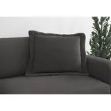 TRENDMANUFAKTUR Kissenbezug Bourbon 70 x 70 cm Grau