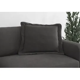 TRENDMANUFAKTUR Kissenbezug Bourbon 70 x 70 cm Grau