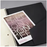 Sigel Conceptum A5 liniert schwarz, CO823 Hardcover ca.