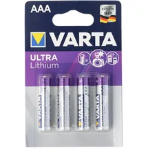 Varta Lithium Batterie AAA 4 St.